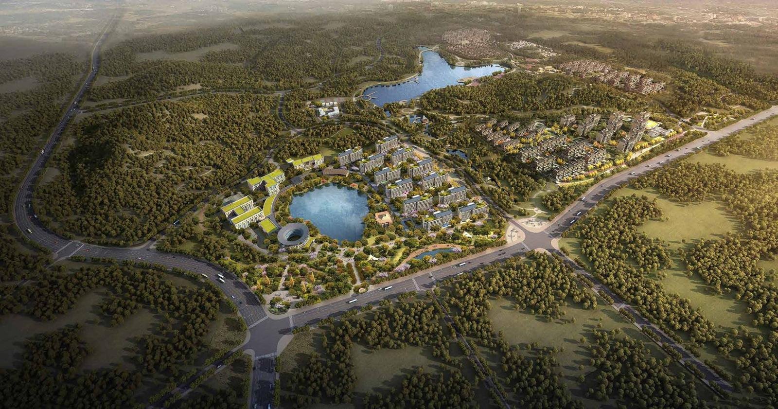Complejo residencial y de bienestar