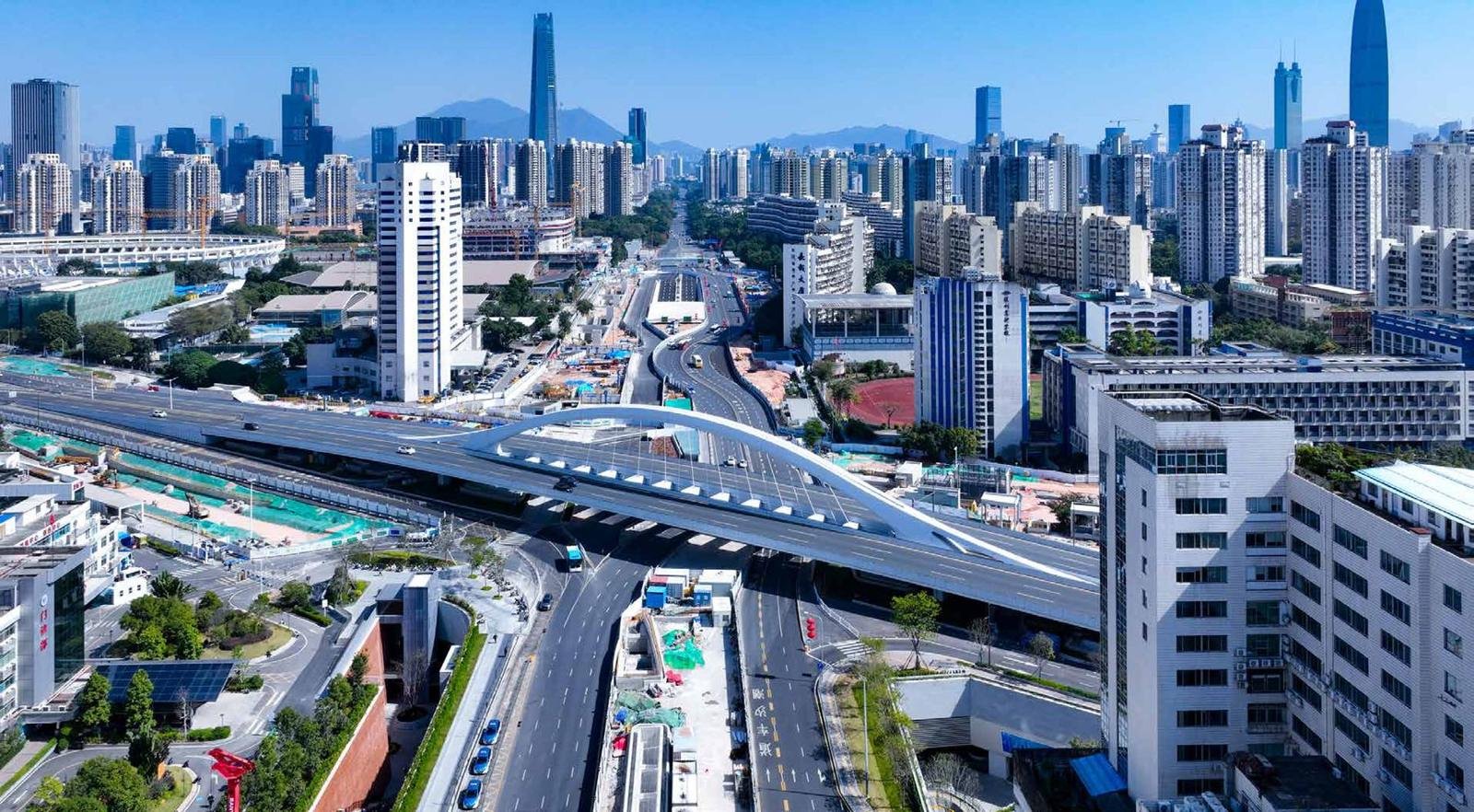 Infraestructura vial urbana en Shenzhen